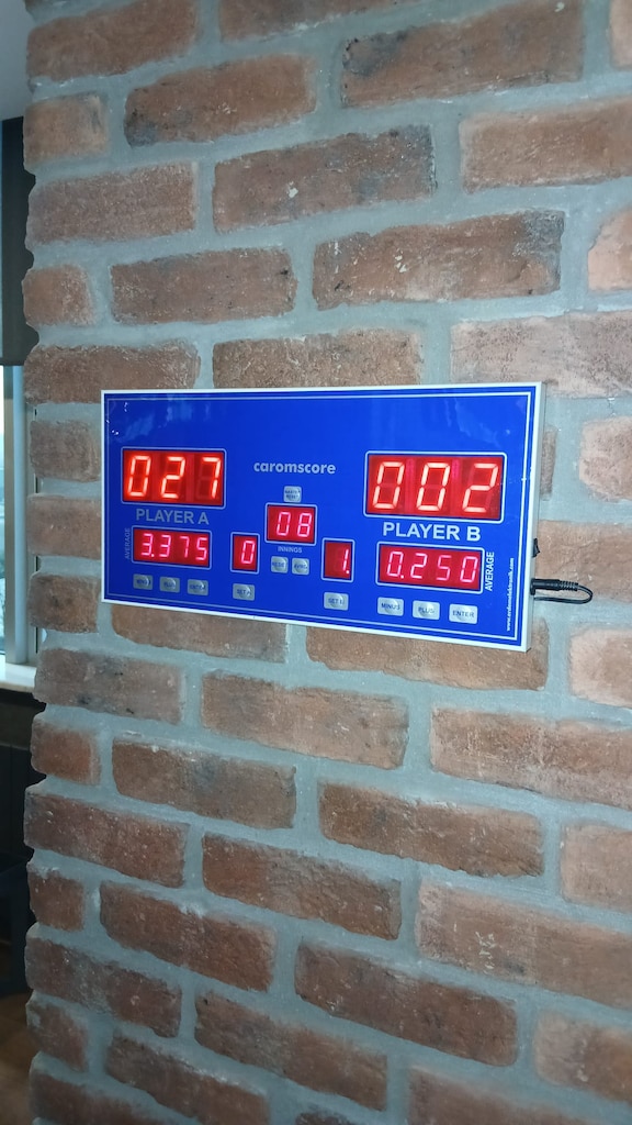 Caromscore elektronik skor tabelası (scoreboard) - 2