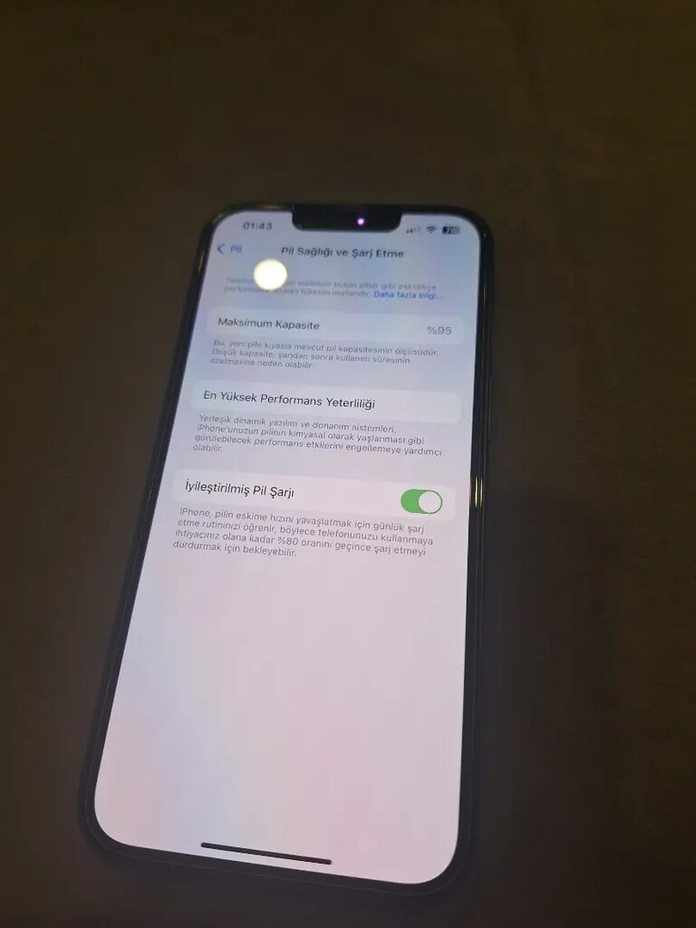 Aşırı temiz iphone 13 128 gb +%81 Pil - 8