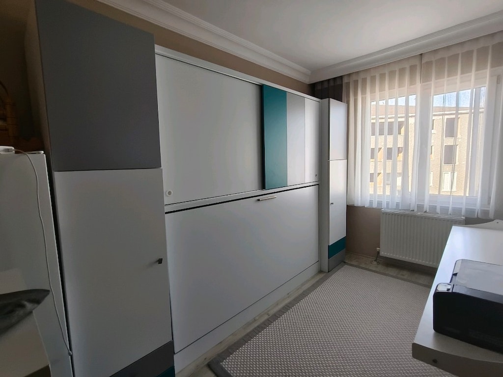 katlanir yataklı çalışma masası ve dolap modülü - 4