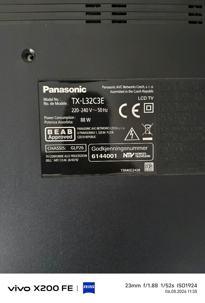 PANASONİC TELEVİZYON LCD TV 32" - 3