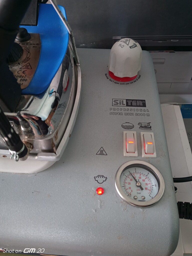 Satılık Silter 2000M (1 Lt) Manometreli Profesyonel Buhar Kazanlı Ütü - 3