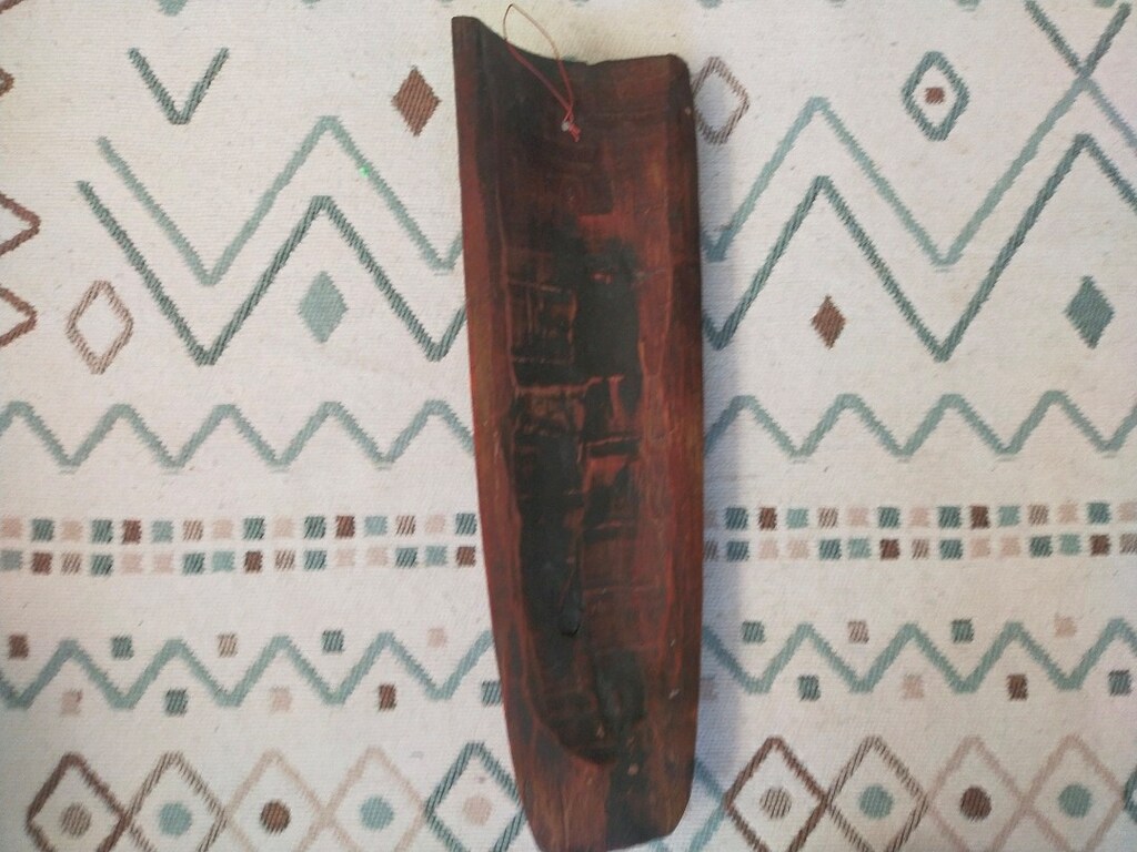 Ahşap mask - 2