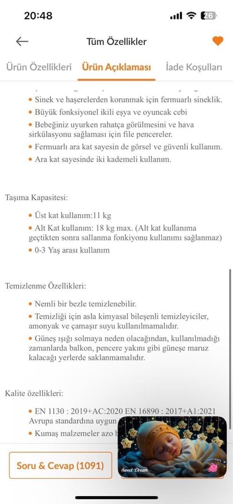 Elele Nova 3in1 Elektrikli Otomatik Sallanan Anne Yanı Beşik - 6