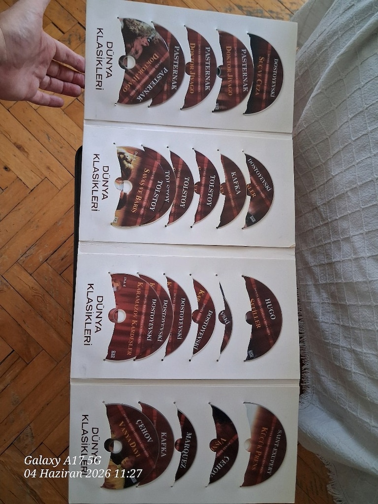 DÜNYA KLASİKLERİ ÖZEL KOLEKSİYON 12 FİLM 22 DVD MUHTEŞEM SET - 4