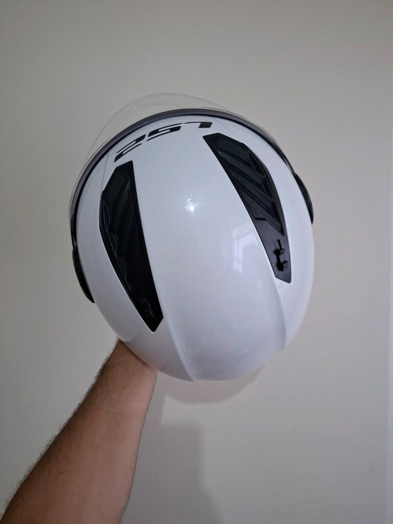 2 Günlük Ls2 Airflow 2 Yarım Açık Yazlık Motorcu Kaskı L Beden - 6