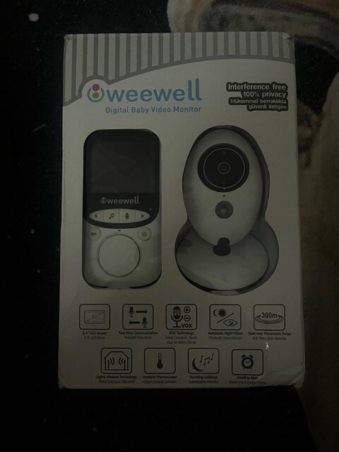 weewell kameralı çocuk telsizi