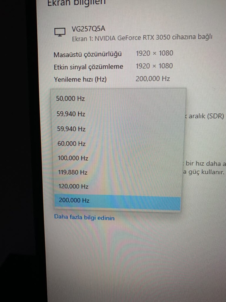 ASUS TUF GAMİNG OYUNCU MÖNİTÖRÜ 200HZ - 4