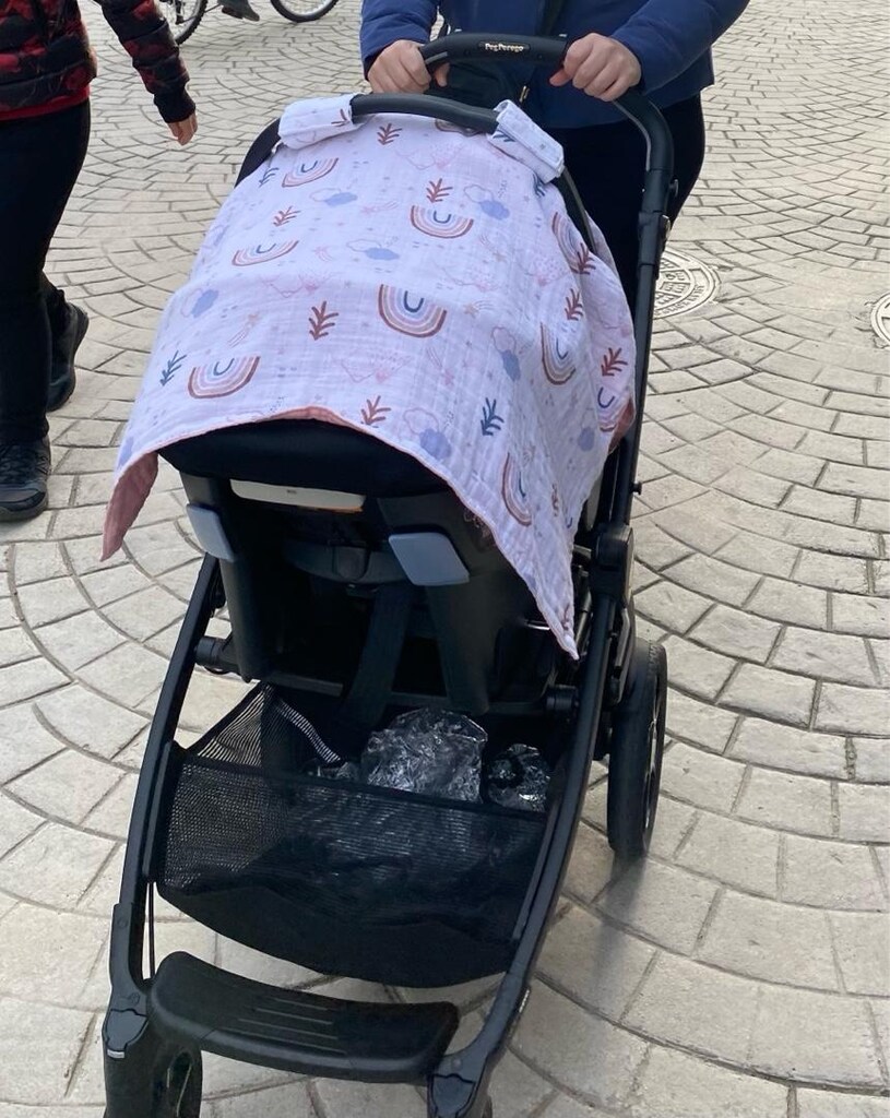 PEG PEREGO İtalyan Bebek Arabası, Müslin Örtü HEDİYE - 6
