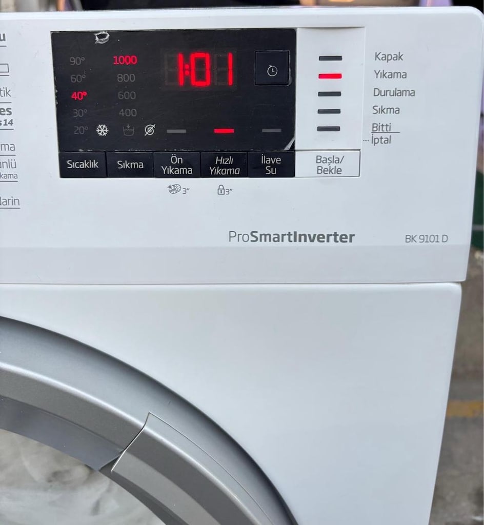 BEKO 9 KG ÇAMAŞIR MAKİNESİ | 1000 DEVİR | INVERTER MOTOR - 4