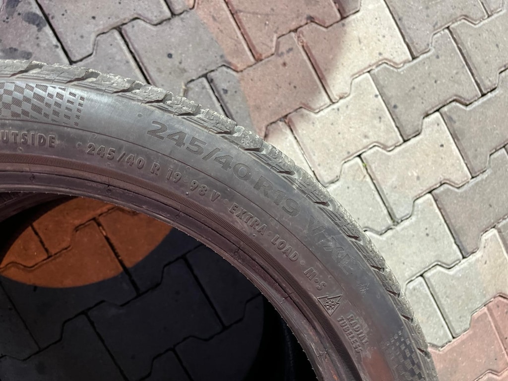 275 35 19 - 245 40 19 CONTİNENTAL SET KIŞLIK TAKIM - 10