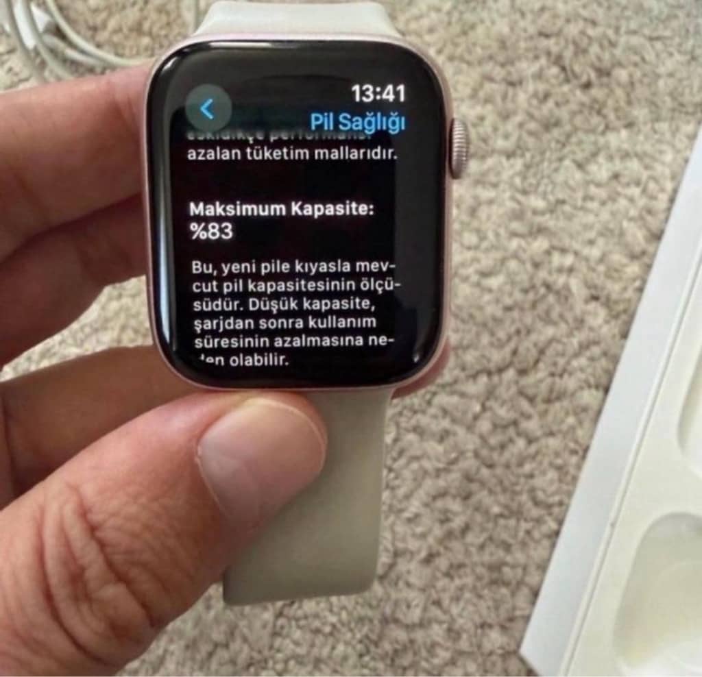 apple watch 4. seri 44 mm sorunsuz - 5