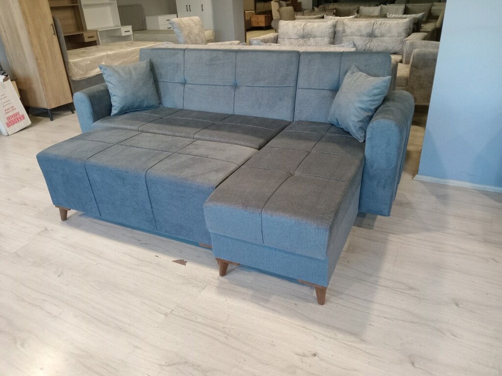 mini köşe koltuk puflu - 2