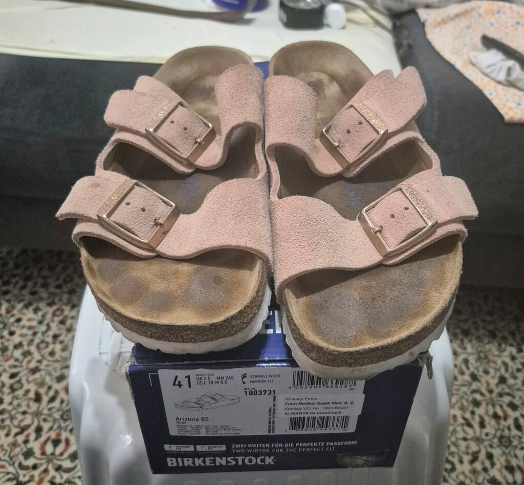 BİRKENSTOCK SOFT TABAN SOFT PEMBE 41 NUMARA TERLİK - 2