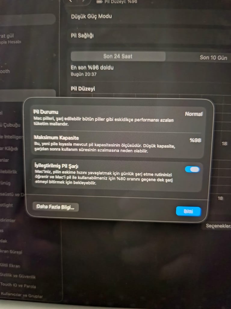 MacBook Pro M2 - 16GB RAM / 512GB SSD - %98 Pil / Sıfır Neyse Odur - 6