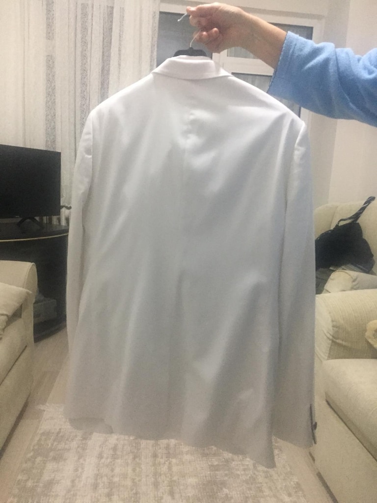 BEYAZ DAMATLIK SEVENLERE. KURU TEMİZLEME DERDİ YOK. - 9