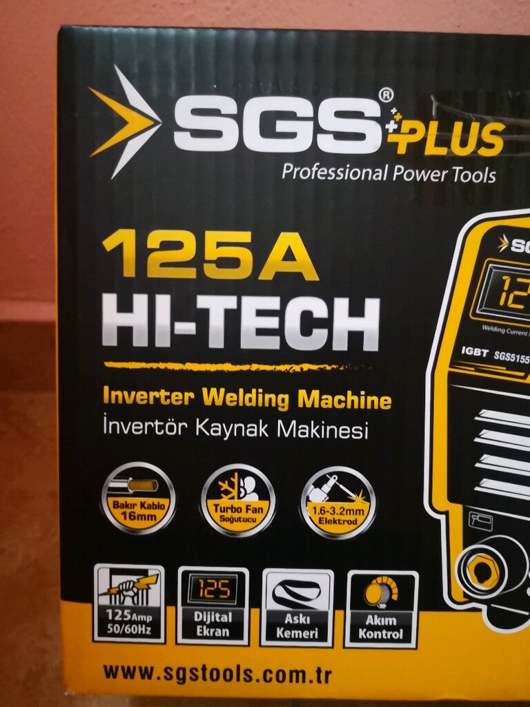 Kaynak makinesi sgs - 4