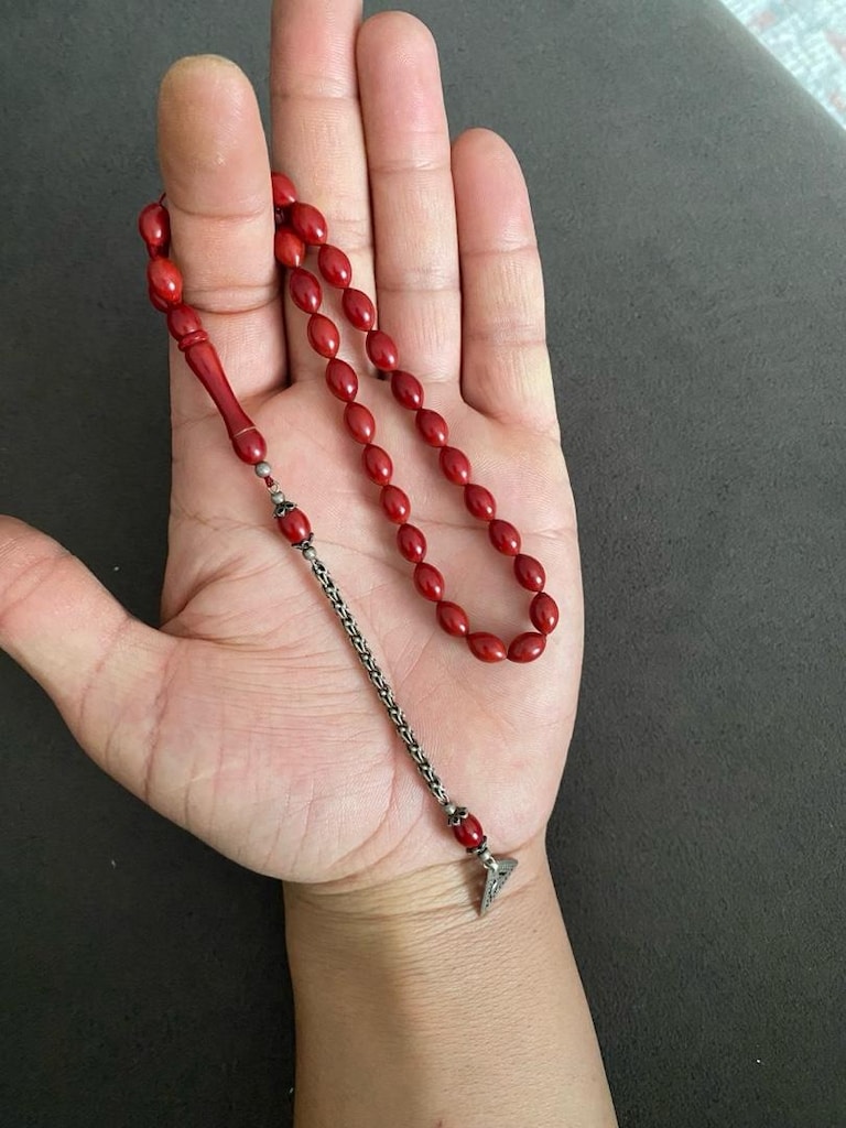 eski usta işi BİLARDO TOPU TESBİH - 4
