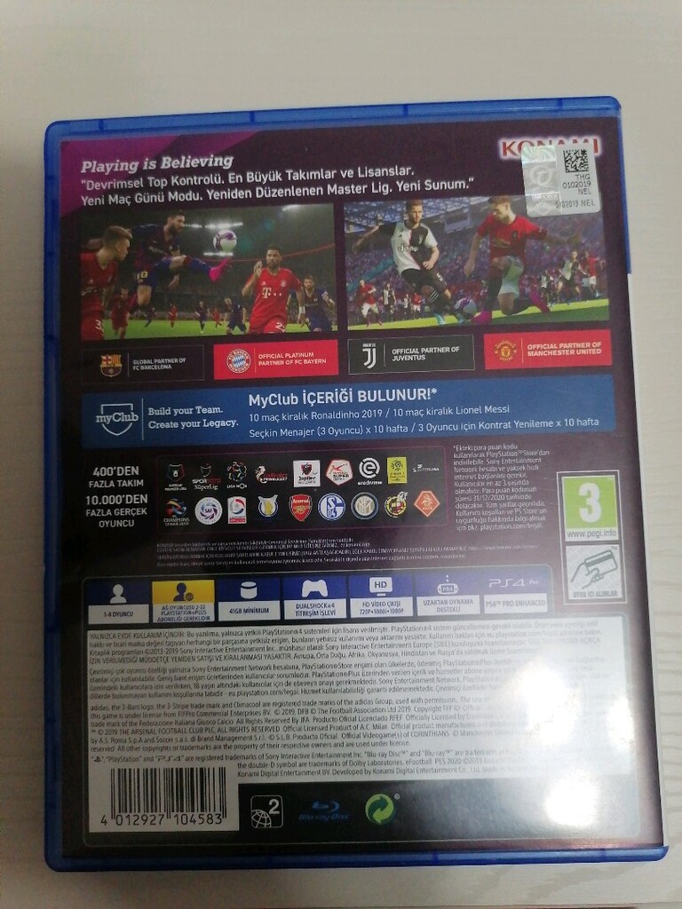 PS4 PES 2020 FUTBOL - 2