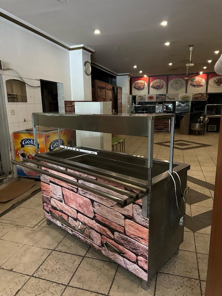 camlı benmari yemek servis tezgahı - 6