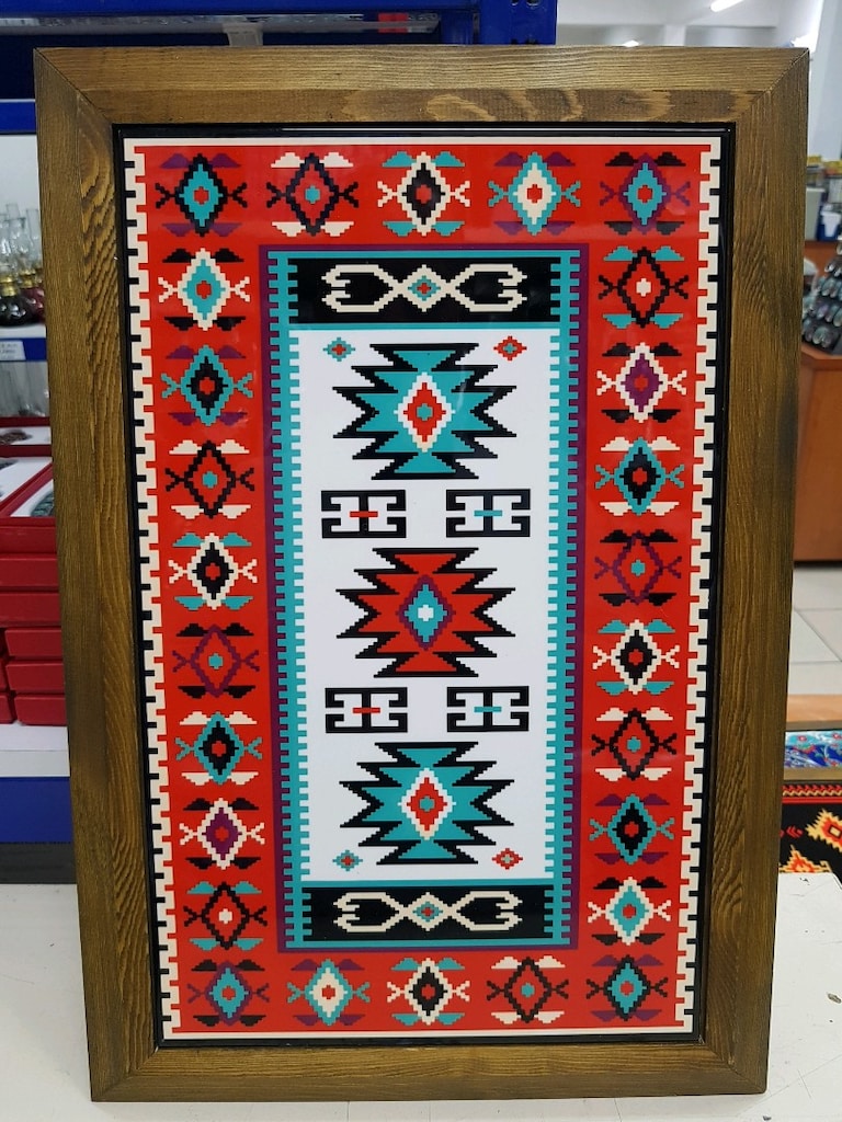 25x40 Seramik Ahsap Cerceveli Tablo - 10