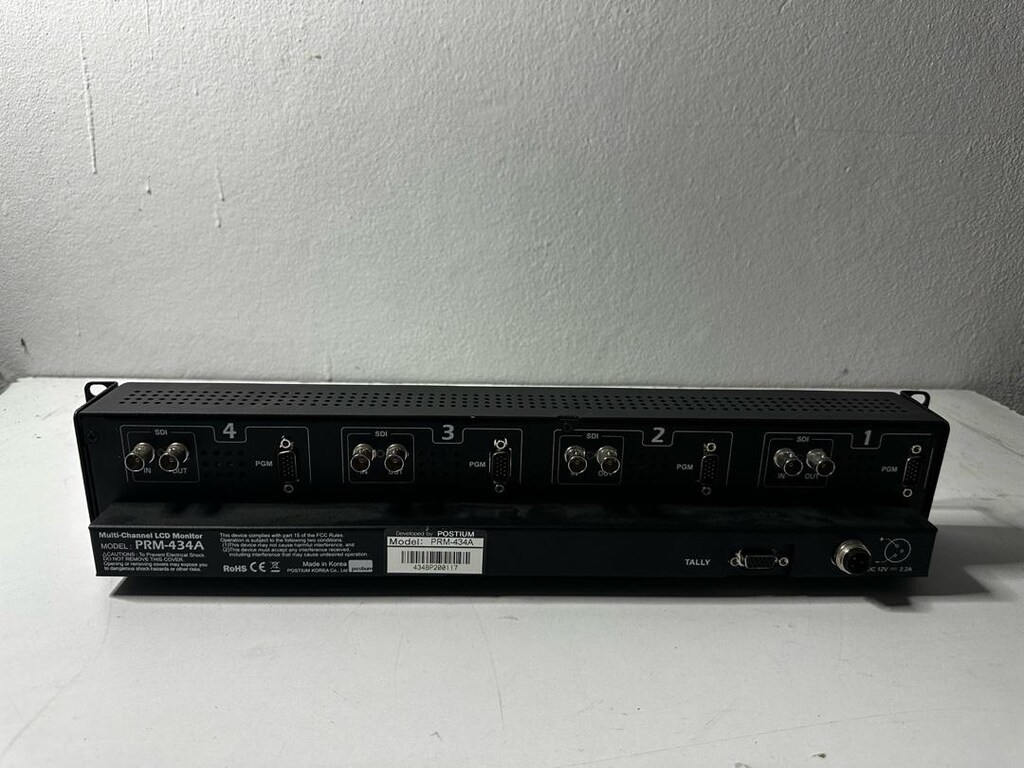 Postium PRM-434A 4 Kanal Çoklu LCD Monitör - 3