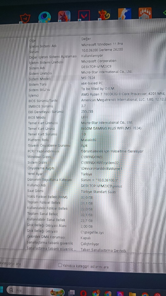 Ryzen 7 7800X3D + RTX 4060 Ti zotac DDR5 | Hazır Oyun Bilgisayarı - 6