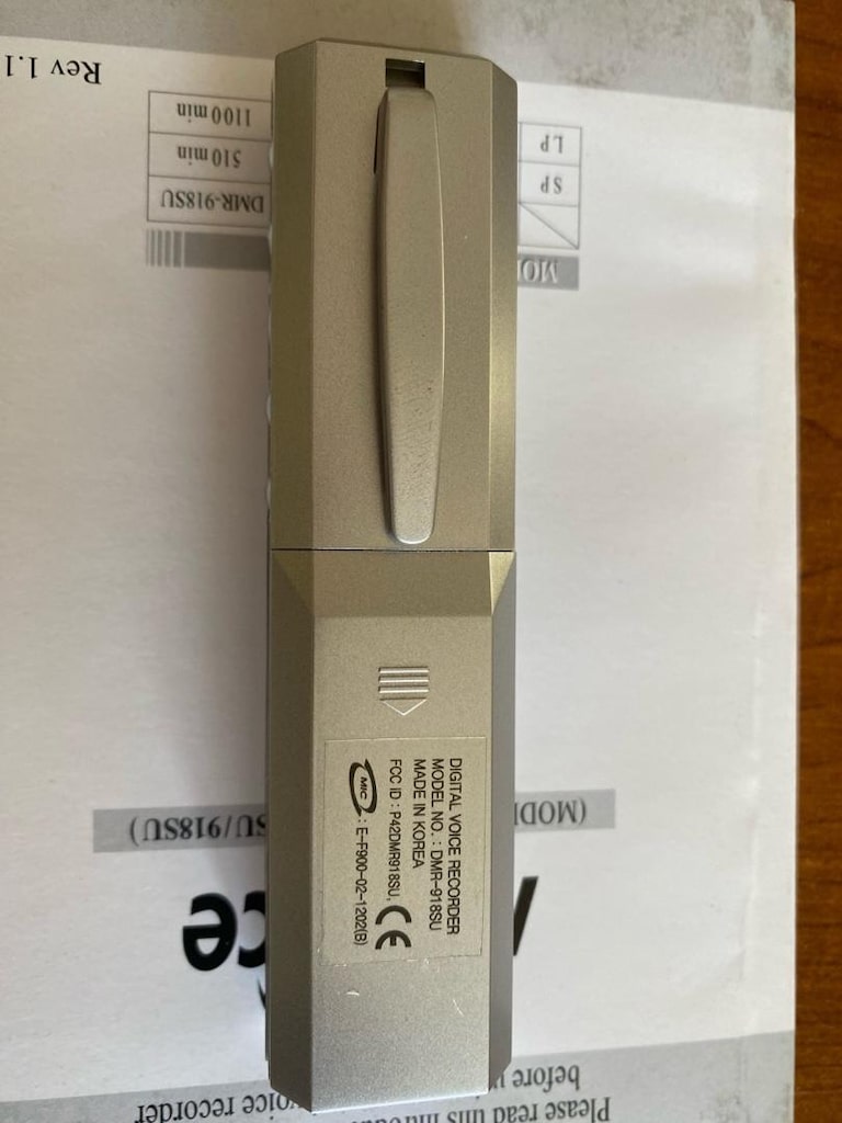 MyVoice DMR-918SU sıfır ses kayıt cihazı - 8