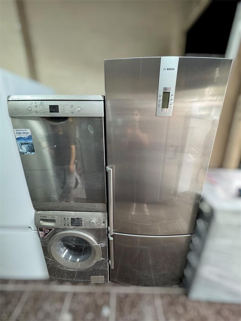 BOSCH CİHAZLARDAN OLUŞAN 3’LÜ SET | İNOX GRİ - 2