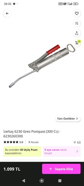 izeltas gres yağı pompası