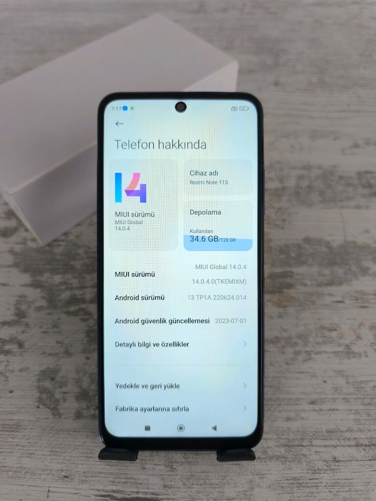 NOTE 11S 128GB TEMİZ!!! - 3