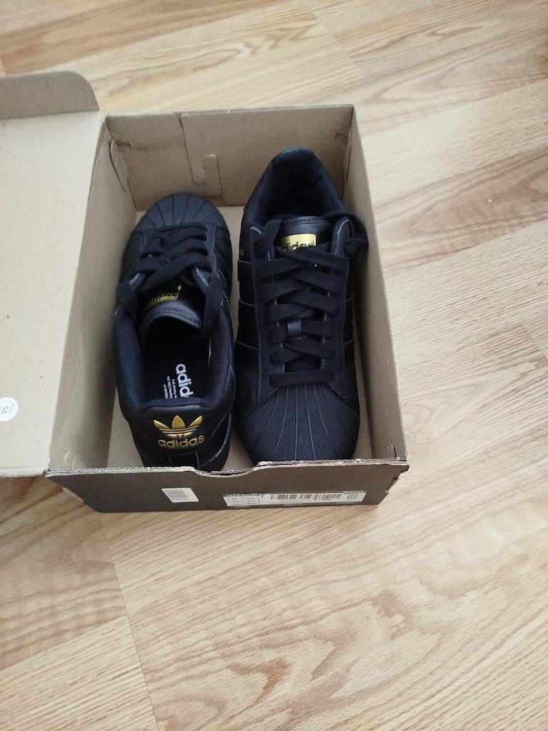 Adidas Originals Superstar Siyah Unisex Sneaker 42,5 Beden (Temiz) - 2