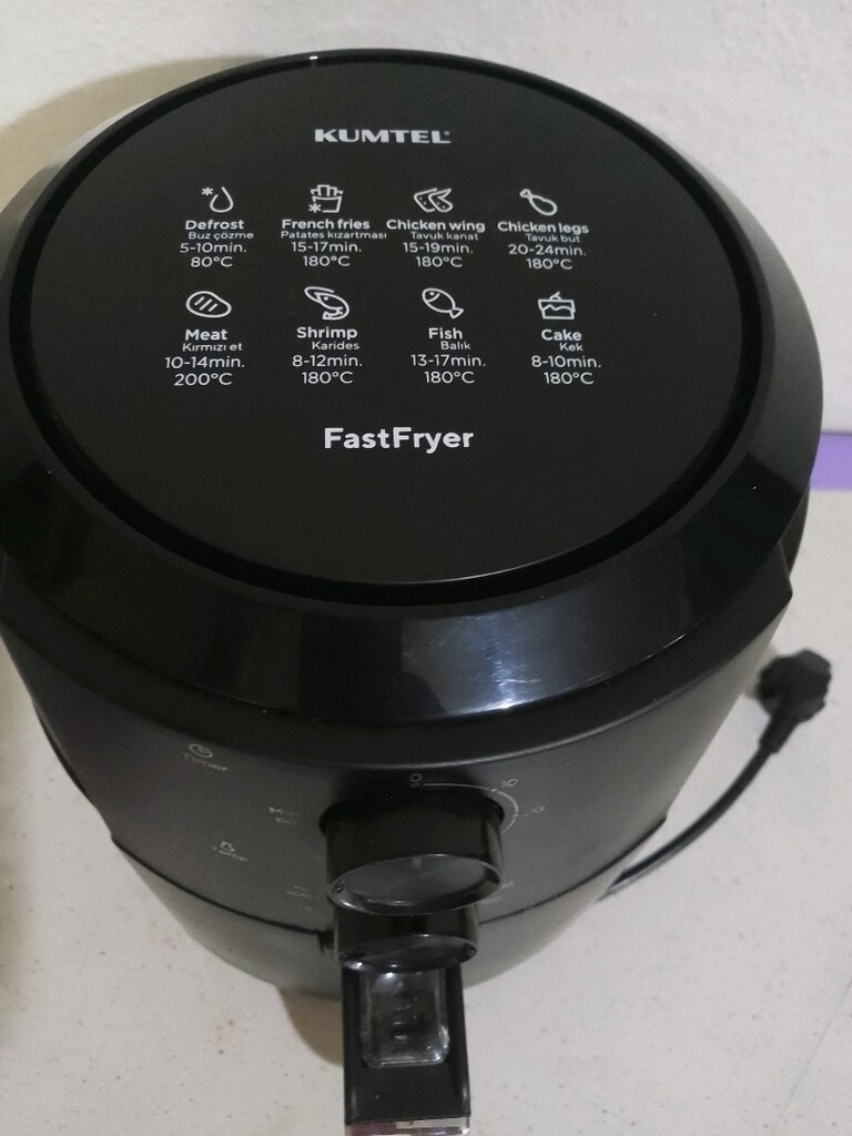 Airfel fritöz Kumtel marka - 6