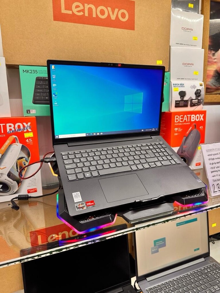 Lenovo v15 g4 amn 15.6" 8gbram-512gb m2ssd-5gb e.kartı - 4