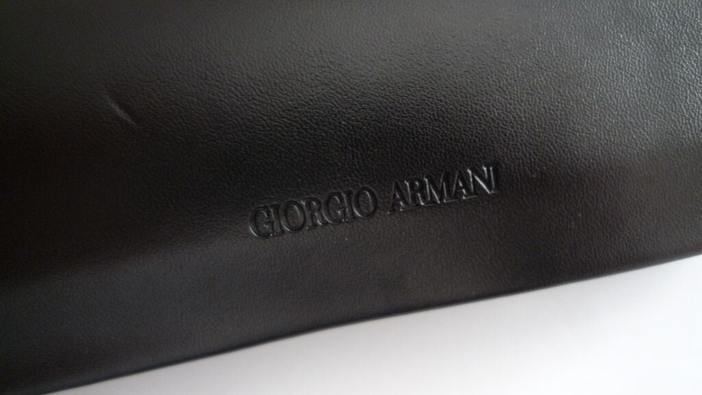 Orijinal Giorgio Armani Gerçek Deri Gözlük Kılıfı - 2