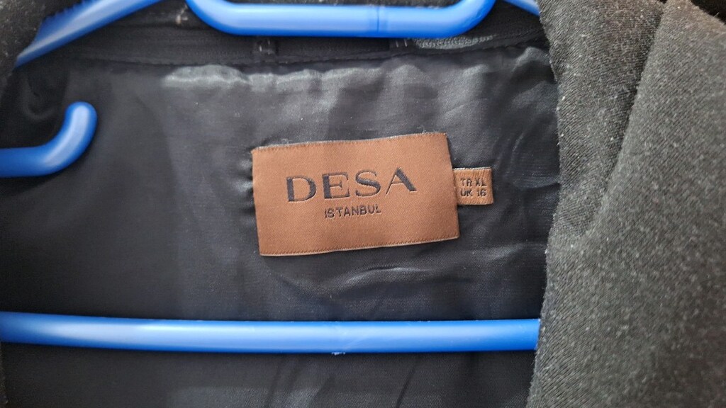 DESA Deri Ceket- Siyah az kullanılmış - 4