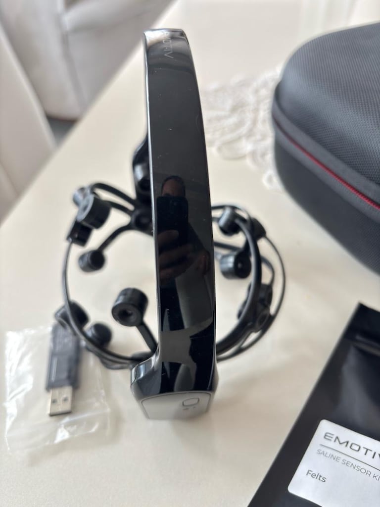 Emotiv EPOC X 14 Kanalli Kablosuz EEG başlık - 4
