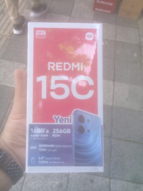 redmi 15 c sıfır telefon