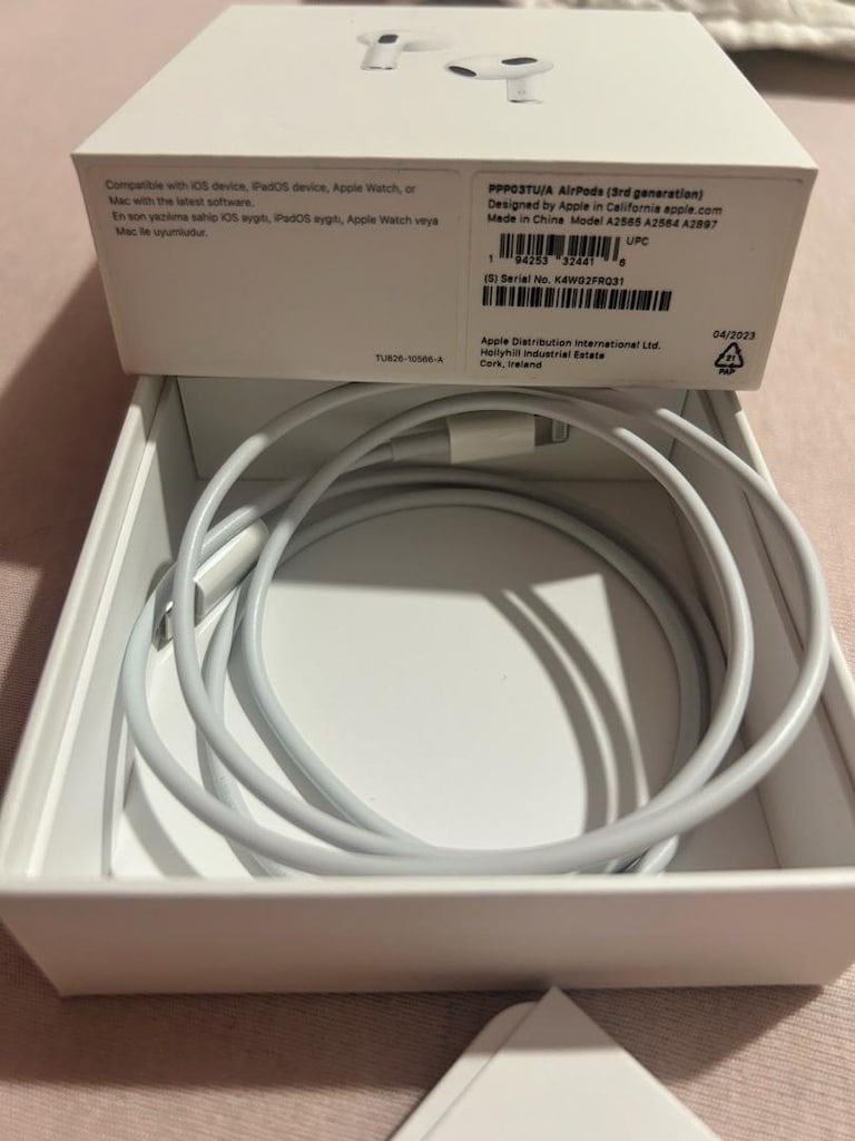 Apple Airpods 3rd generation özel apple lazer baskılı - 4