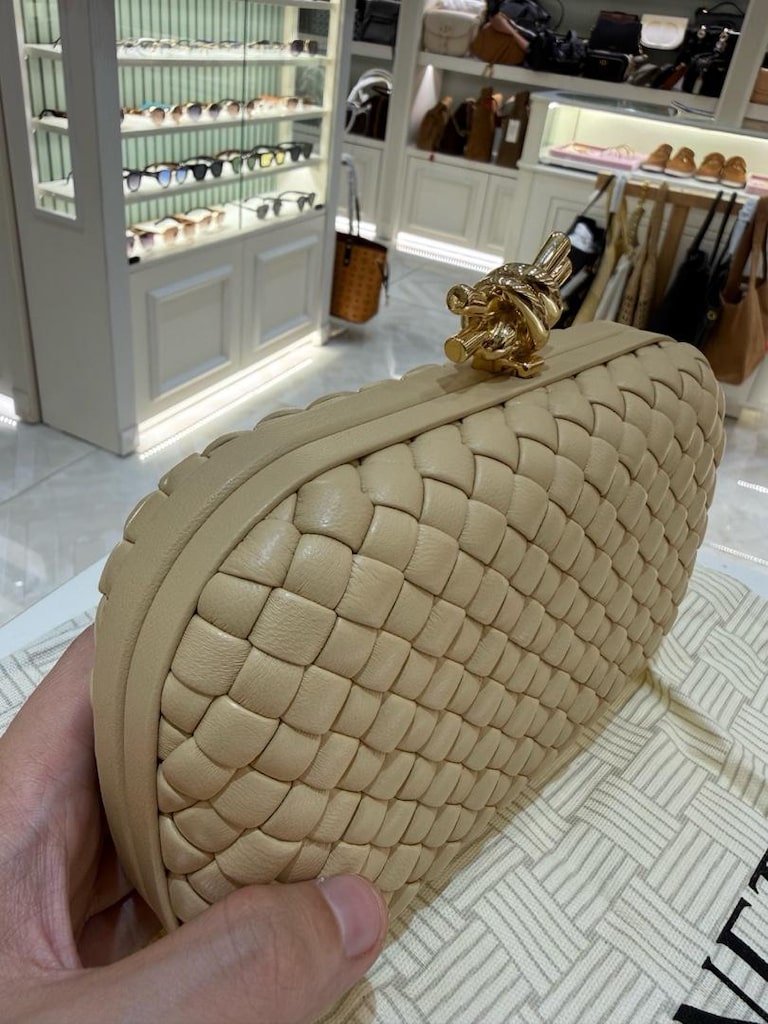 Orijinal Bottega Veneta Düğüm Tokalı - 5