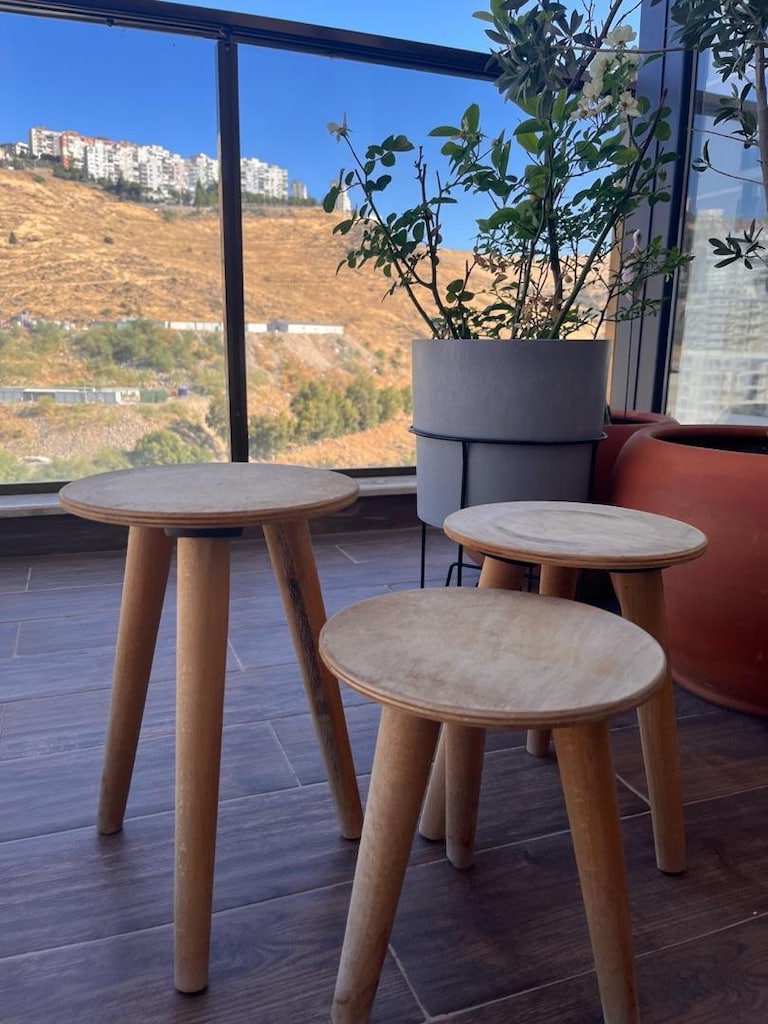 3’lü Takım Çiçek Sehpası - 6