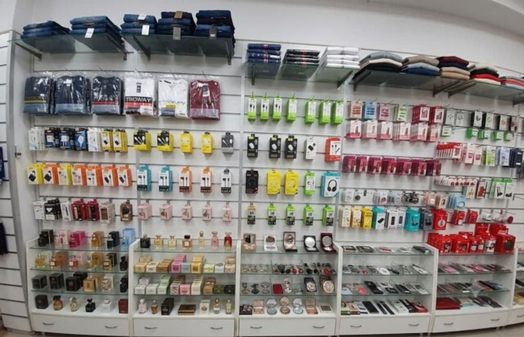 İZMİR BİJUTERİ KOZMETİK MARKET TELEFONCU DUVAR RAFI MARKET RAFI - 4