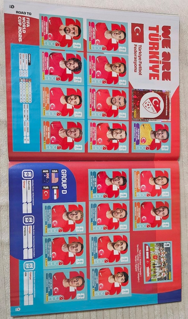 Panini 2026 Dünya kupası full albüm - 3