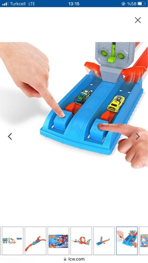 hot wheels yarış parkuru seti - 5