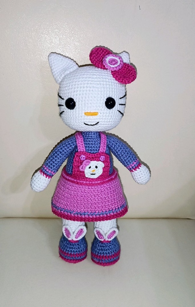 Amigurumi Mor düşler Hello Ktty.. - 6