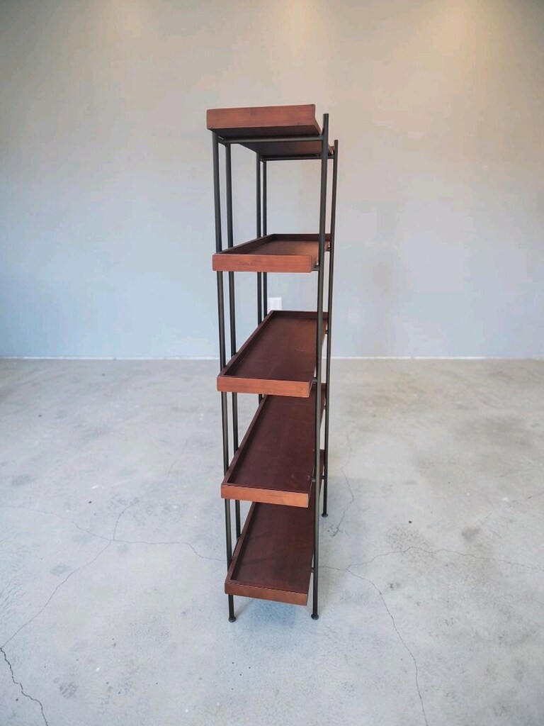 Mudo Concept Metal Masif Ahşap Kitaplık - 3