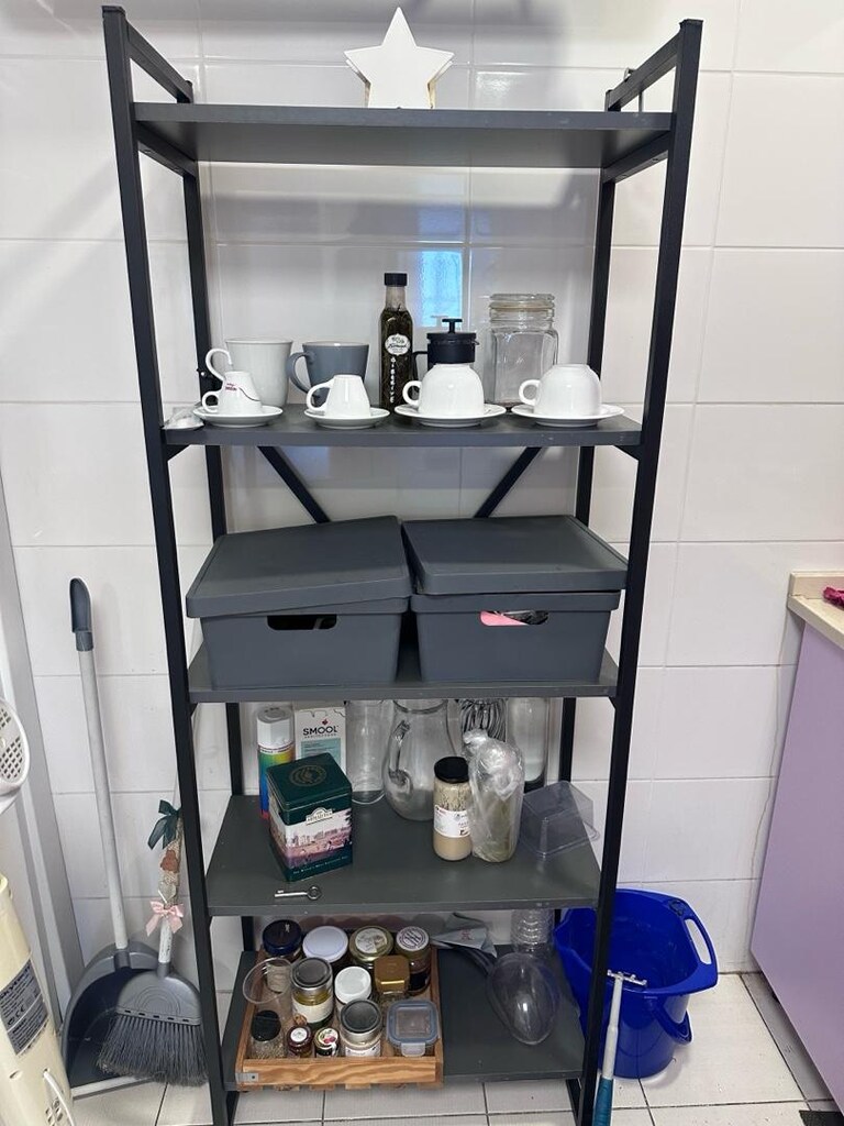 Ahşap Metal Raf Sorunsuz az kullanildi - 2