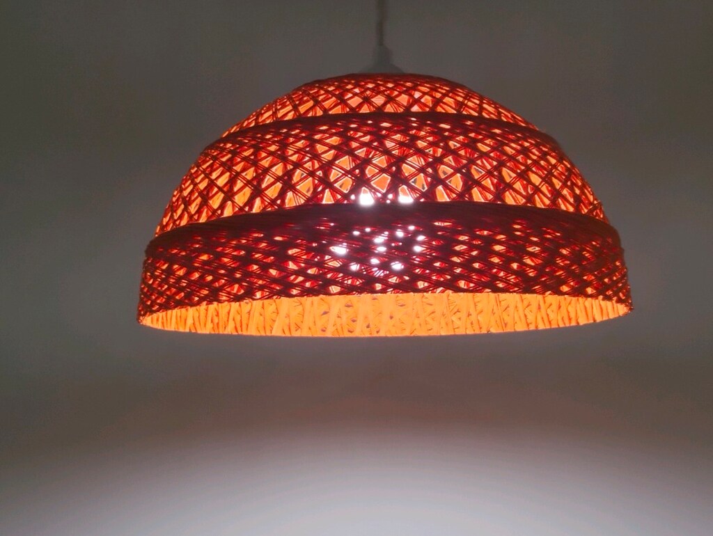 BOHEM SARKIT AVİZE 16*32 cm E27 TURUNCU - 7