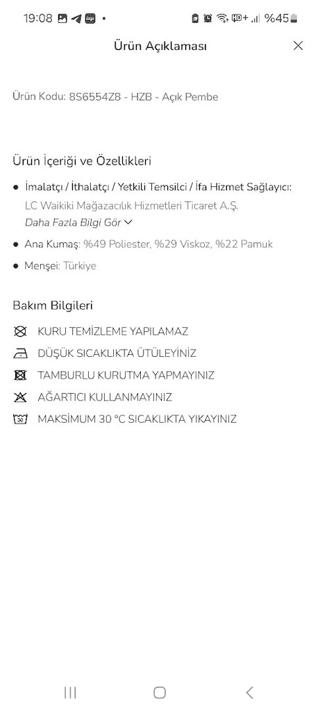 LCW açık pembe kapşonlu Sweatshirt&hoodie - 18
