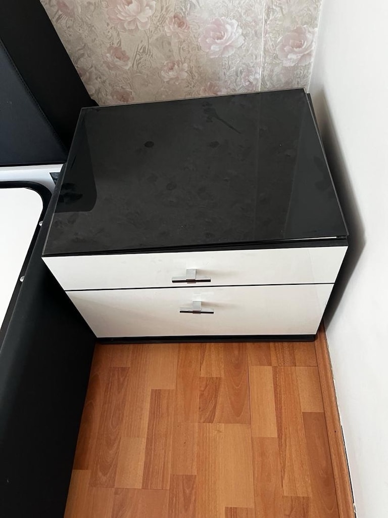 Enza Home Çift Kişilik Sandıklı Baza + Başlık + 2 Komodin - 6
