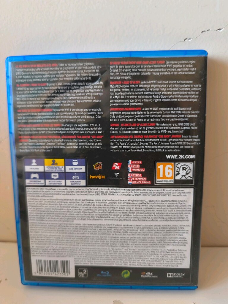 W2K18,WWE2K18 PS4&PS5 - 3